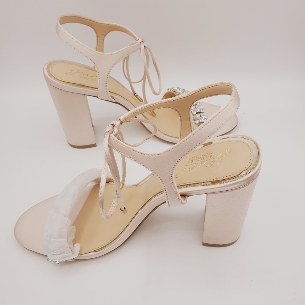 Badgley Mischka Jewel, Uzuri, Champagne NWOB - Picture 6 of 11